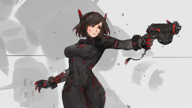 Overwatch (Black DVa)